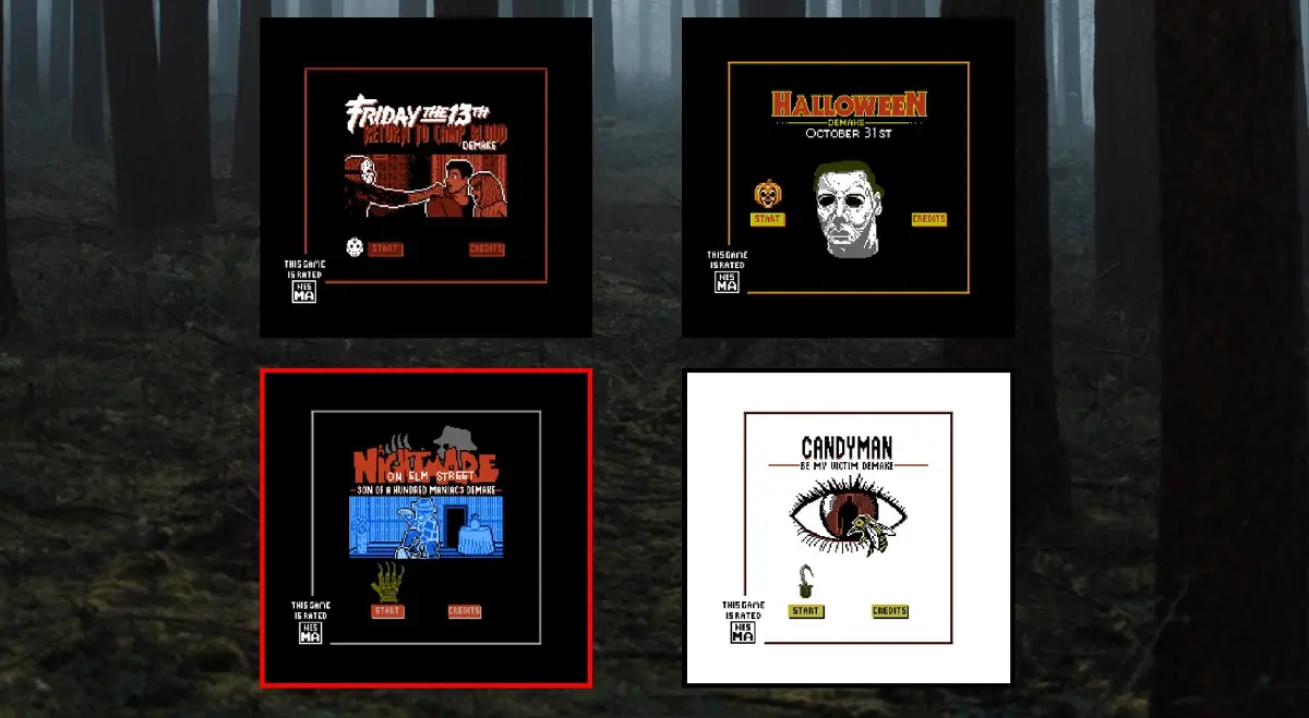 Bit Slasher in Horror Demakes PORTADA TUIT Y TODO()