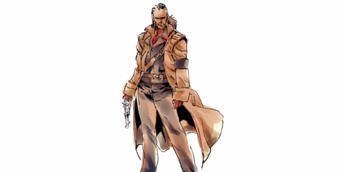 Revolver Ocelot Metal Gear Solid PSX