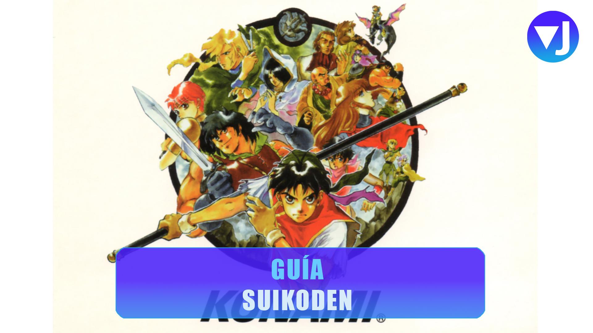 Suikoden HD Estrellas y requisitos en orden alfabético