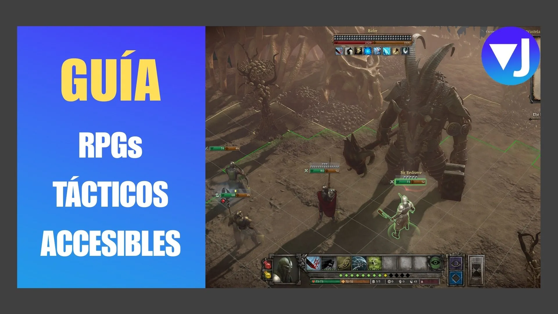 RPGS TÁCTICOS ACCESIBLES GUIA PRINCIPIANTES