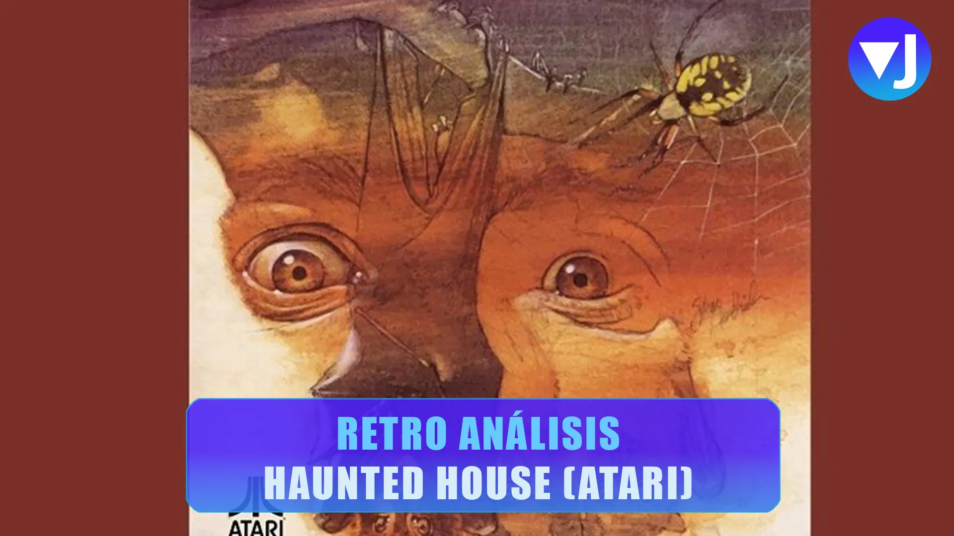 HAUNTED HOUSE PORTADA RETRO ANÁLISIS
