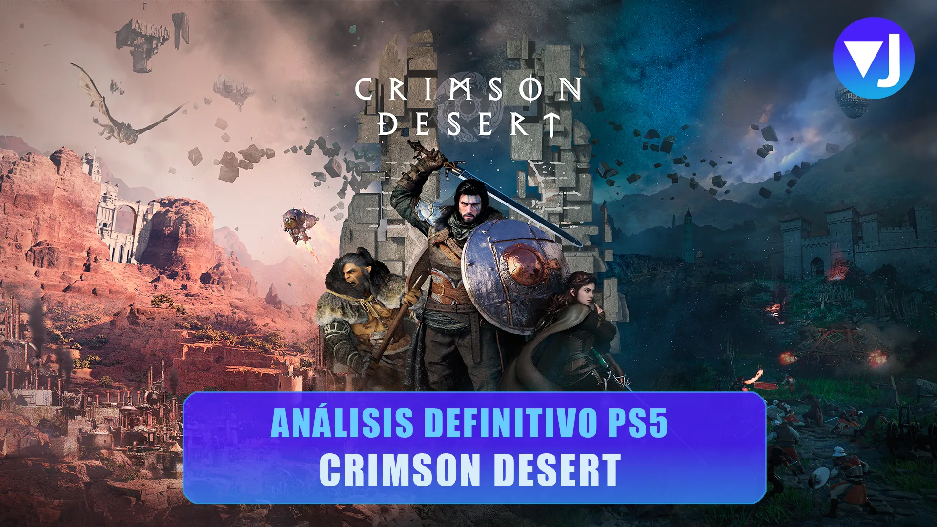 Análisis Crimson Desert en una PS normal ()