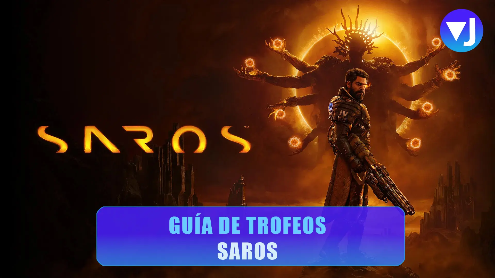 SAROS GUÍA TROFEOS PORTADA