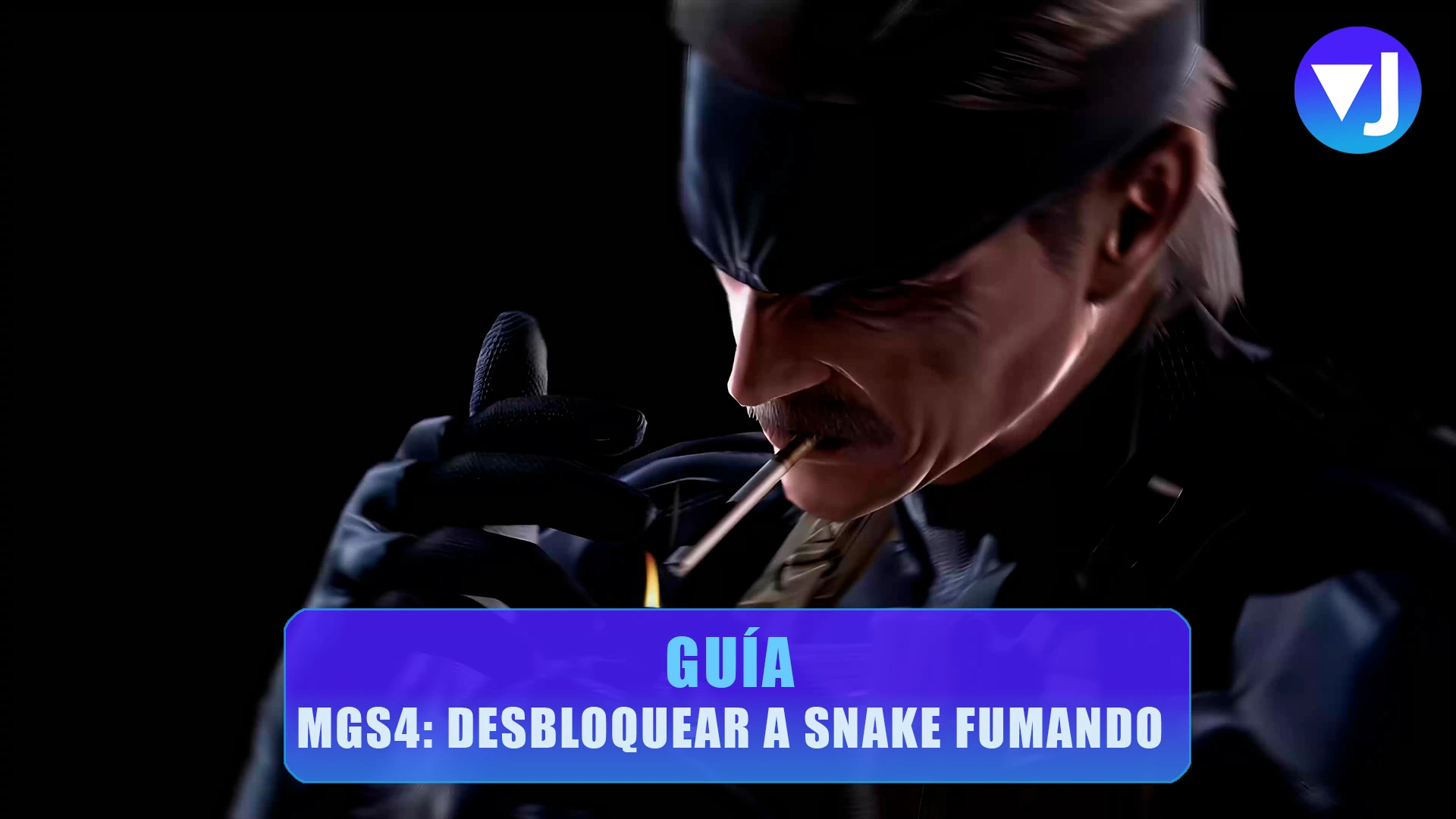 Snake fumando Metal Gear Solid Guns of the Patriots incluida en Master Collection Vol