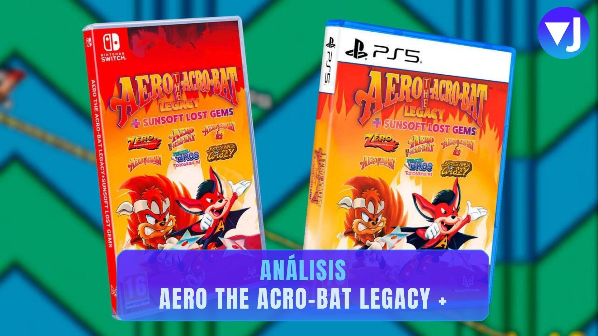 Análisis Aero the Acro Bat Legacy + Sunsoft Lost Gems ()
